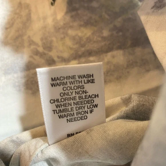 NEW Size S Mens Cremieux Long Sleeve Button Down Shirt Cotton Gamekeeper Fishing - Picture 5 of 9